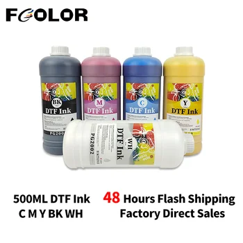 Tinta Fcolor DTF 500 ml Bijeli Film S izravnom Теплопередачей PG2002 Tinte DTF na bazi vode za pisač Epson 4720 5113 XP600 DX5 DX7 DTF