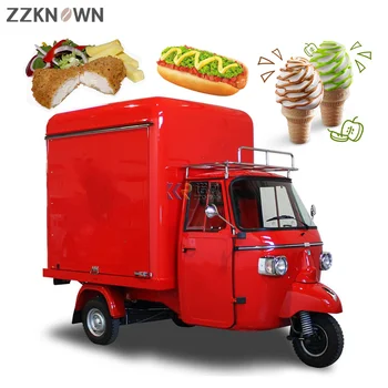 Običaj Mini-Kamion Za Jelo Venda Električni Tricikl Kava Pizza Palačinke Mobilni Prikolica Za Jelo Motocikl Kolica Za Jelo Kombi Za Sladoled Automobil
