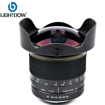 Lightdow 8 mm F3.0 Objektiv 