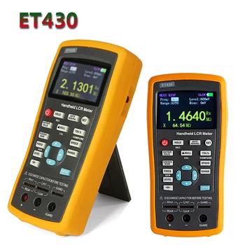 ET430 Multifunkcionalni ručni digitalni most LCR metar visoke preciznosti, mjerač kapacitet, induktivitet, otpora ET431 ET432 ET433
