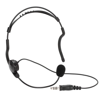 Slušalice s koštane vodljivosti 7,1 mm, slušalice, mikrofon za dvosmjerni radio, radio