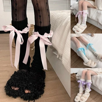 Ženske Pleteni Tajice U Japanskom Stilu, Slobodan Čarape Do koljena, Registarske Čarape za Noge
