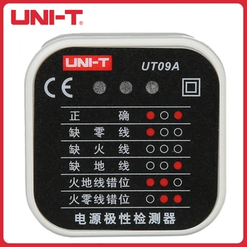 Detektor Lanca Polariteta napajanja UNIT UT09A/UT09B/UT09E AC 250V Zaštita od curenja OUZO Utičnica Zidni Tester Utičnice