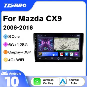 Tiebro 2DIN Android10 Uređaj Za Mazda CX9 CX-9 CX 9 TB 2006-2016 Auto Radio, GPS Navigacija, Bluetooth Player Stereo Prijemnik