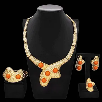 Ženski nakit setovi Klasični ogrlica i Naušnica i Narukvica prsten Dugotrajna Poklon Besplatna Dostava
