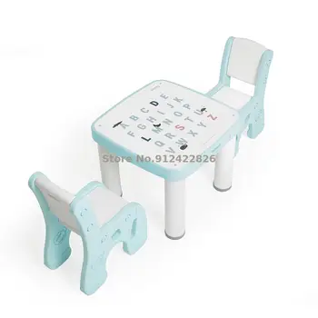 Skup obrazovnih stolova i stolica od šećerne vune, dječji dom stol, trening stol, višefunkcijski stol i stolice za vrtić