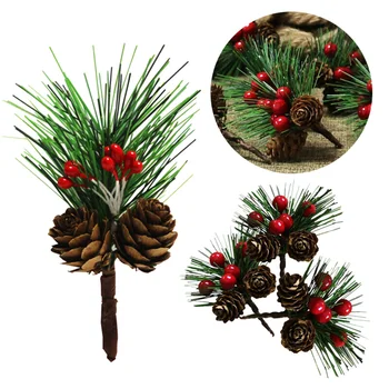 Mini-Božićno Drvce, Rotirajući Imitacija Mini-Božićno Drvce Od Borove Iglice, Božićne Ukrase Za Dom