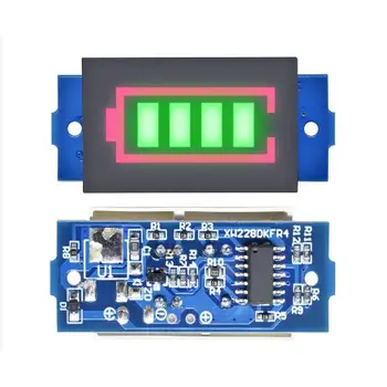 Indikator napunjenosti baterije 18650 Lipo Ionska Tester kapaciteta Metar 6S Modul Litij baterija Intelektualni prikaz baterije DIY