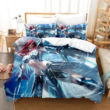 09 Set posteljine Sakimichan's anime elf, set posteljine twin krevetom, komplet пуховиков za dječje spavaće sobe 014