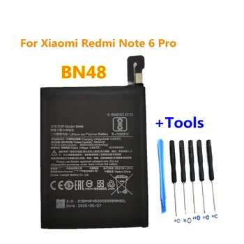 Novi high-end baterija BN48 velikog kapaciteta kapacitet od 4000 mah za Xiaomi smartphone Redmi Note 6 Pro + alate!
