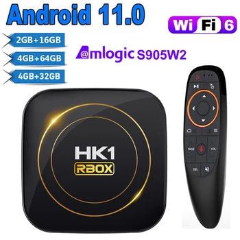 Android 12 Smart TV BOX HK1 RBOX H8S Allwinner H618 4GB 32G 64G Wifi6 2,4 i 5G 4K media player Google Voice Assistant pojedinca ili kućanstva