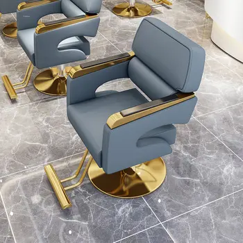 Luksuzne modne frizerske stolice Салонная namještaj salona za uljepšavanje Jednostavna brijač Posebna Kose stolica Frizerske stolice za kemijsku željeza