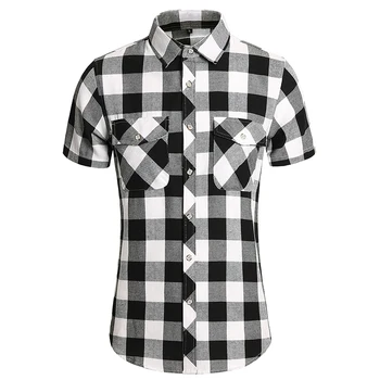 Ljetna moda pokrivač košulja kratkih rukava, muške majice su izrađene od kvalitetnog pamuka, sa dva džepa, muška poslovna Društvena pokrivač bluza