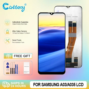 6,5 Inča A035 Displej Za Samsung Galaxy A03 LCD zaslona osjetljivog na Dodir, Digitalizator zaslona SM-A035F/DS A035M A035F sklopa s Okvirom