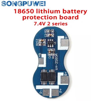 Naknada za zaštitu punjač Litij-ionske baterije 2S 18650 od preopterećenja 7,4 U, Zaštita od preopterećenja 4A 2 Serije BMS