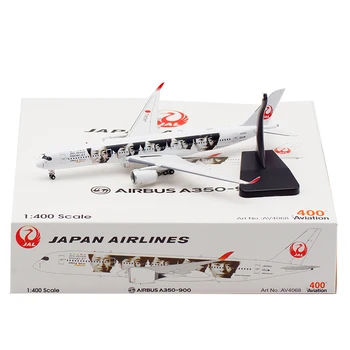 Lijevanje pod pritiskom na skali od 1/400 Japan Airlines Airbus A350-900 JA04XJ Simulacijski model aviona od legure, Сувенирное ukras, zbirka prikazuje