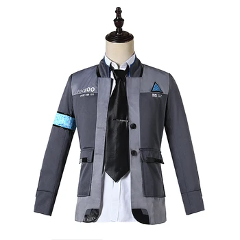 ROLECOS Igra Detroit Become Human Kostime Za Косплея Odjeća Odijelo Connor RK800 Pravi Jakna Košulja Kravata Za Muškarce