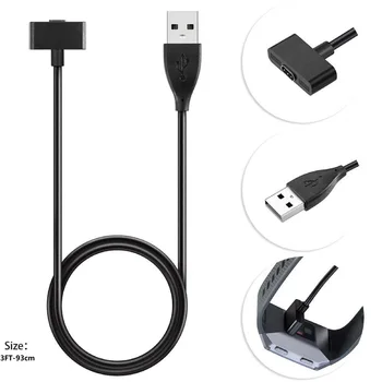 93 cm Magnetski USB kabel za punjenje Samo pametne sati Fitbit Ionic 5V 1A, kabel za brzo punjenje, Zamjenjivi dodaci sati, crna