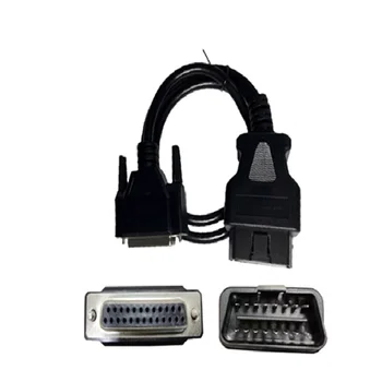 16-PINSKI konektor OBD2 za spajanje na DB25-kontakt utičnice, produžni kabel motor automobila alat za skeniranje