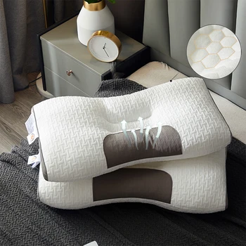 SPA masažna jastuk sa efektom pamćenja, Ortopedski jastuk za zaštitu vrat, spor oporavak posteljina, Jastuci u obliku grlića maternice