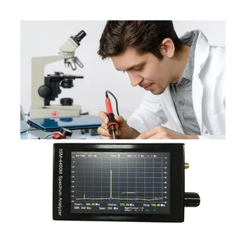 Prijenosni analizator spektra 35 M-4400 Mhz 50 OHMA, 4,3-inčni TFT LCD STM32F407 RF, высокочастотный analizator spektra