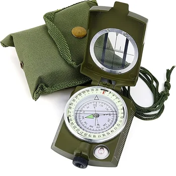 Vojni линзовый ciljem kompas, kompaktni taktički ruksak za opstanak, Prijenosni odijelo s torbicom za nošenje, Marširati izviđač na otvorenom