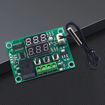 Modul prekidač regulator temperature XH-W1219 DC12V s dvostrukim led digitalni prikaz -49-110 ℃ Alarm Vodootporna Sonda s Točnošću od 0,1 ° c