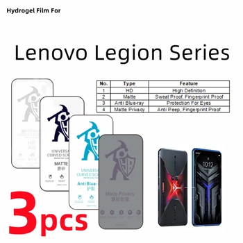 3pcs HD Гидрогелевая film za Lenovo Legion Pro Mat zaštitna folija za ekran Lenovo Legion Duel2 2pro Eye Care Privacy Zaštitna folija